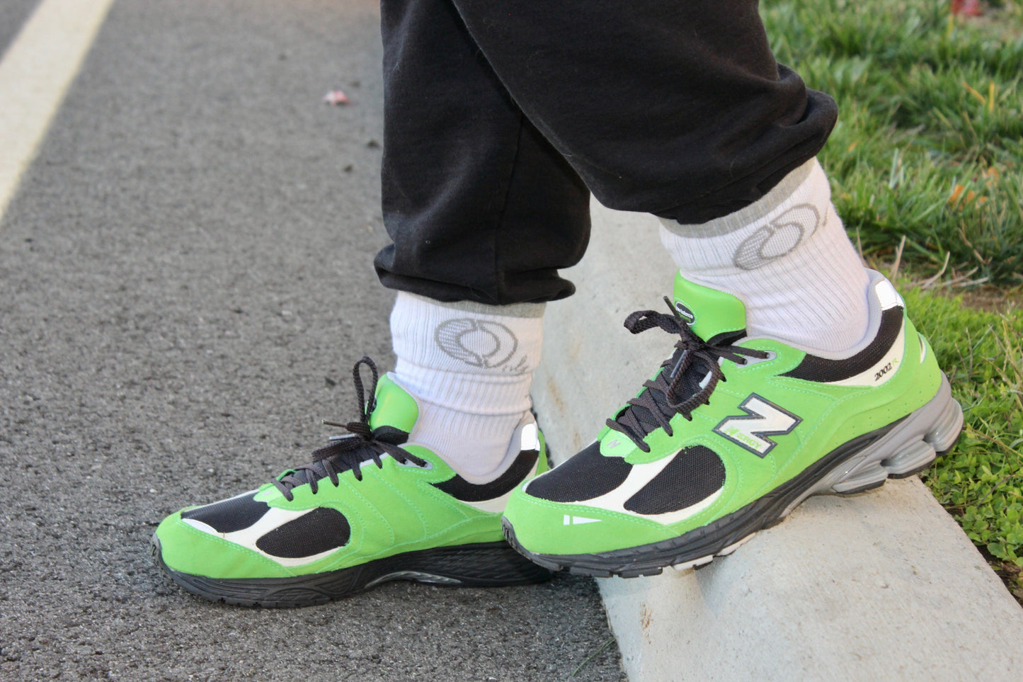 Wolf Gray White/Gray Socks